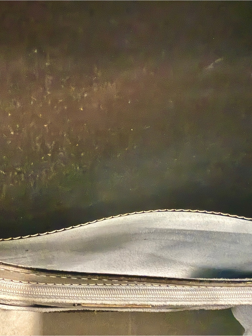 Lambertson Truex Black Leather Double Handle Structured Satchel - Picture 6 of 8